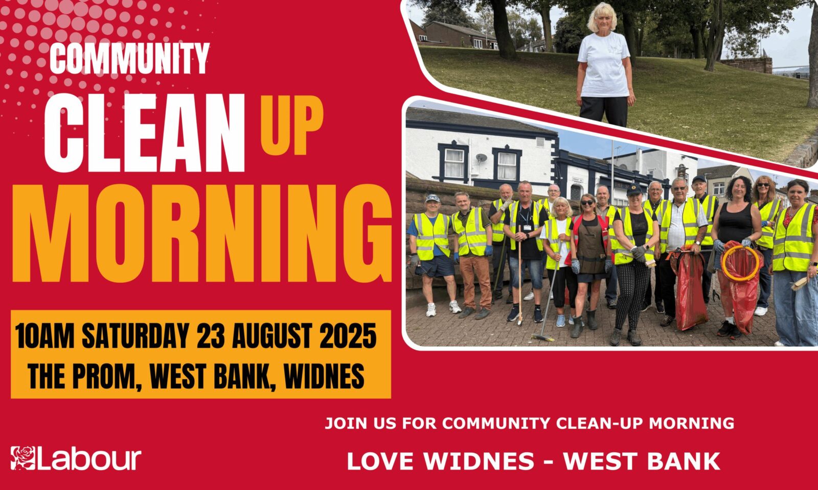 Community Clean Up Poster